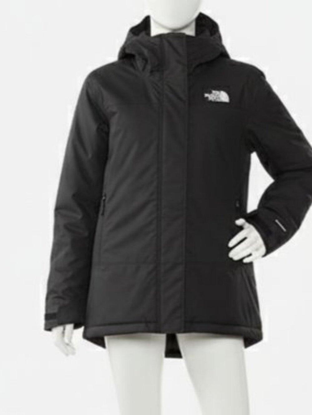 The North Face Kids Girls Black Freedom Insulated Jacket Coat Size M (10)